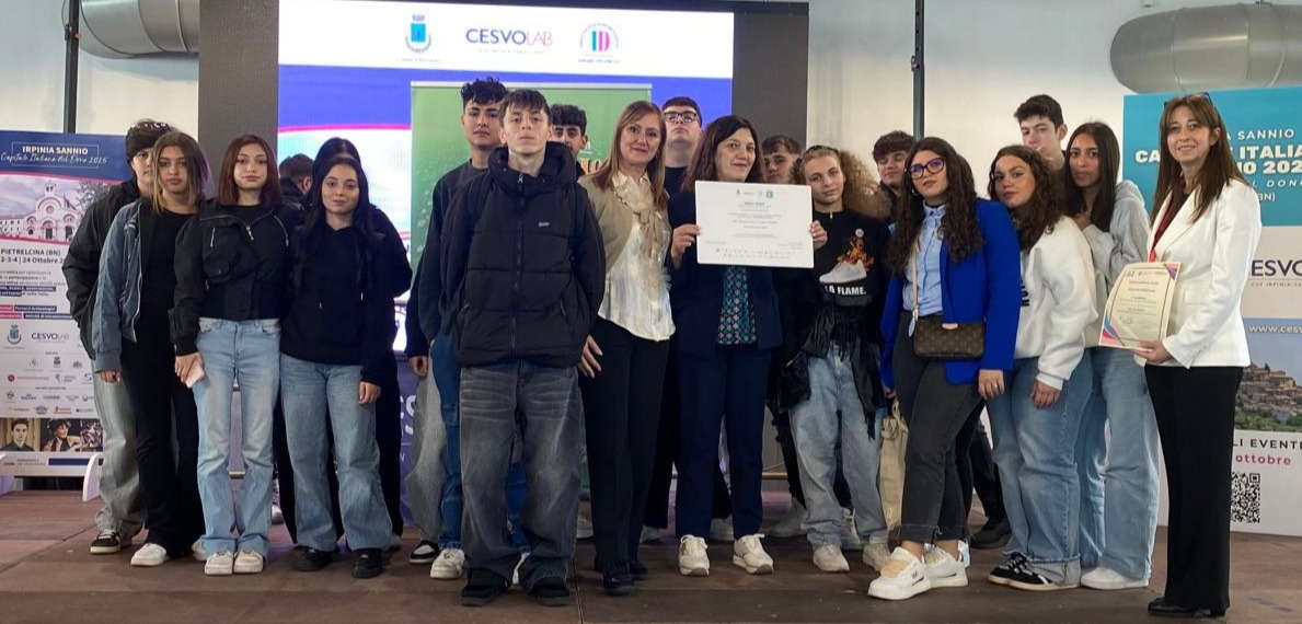 Gli alunni dell’IPSEOA “De Gruttola” sul podio nazionale al contest #DonareMiDona